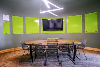 conference room at Elan Redmond apartments